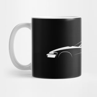 Triumph TR8 Silhouette Mug